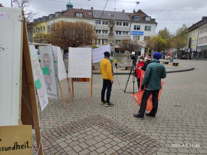 Weltgesundheitstag 07.04.21 Darmstadt