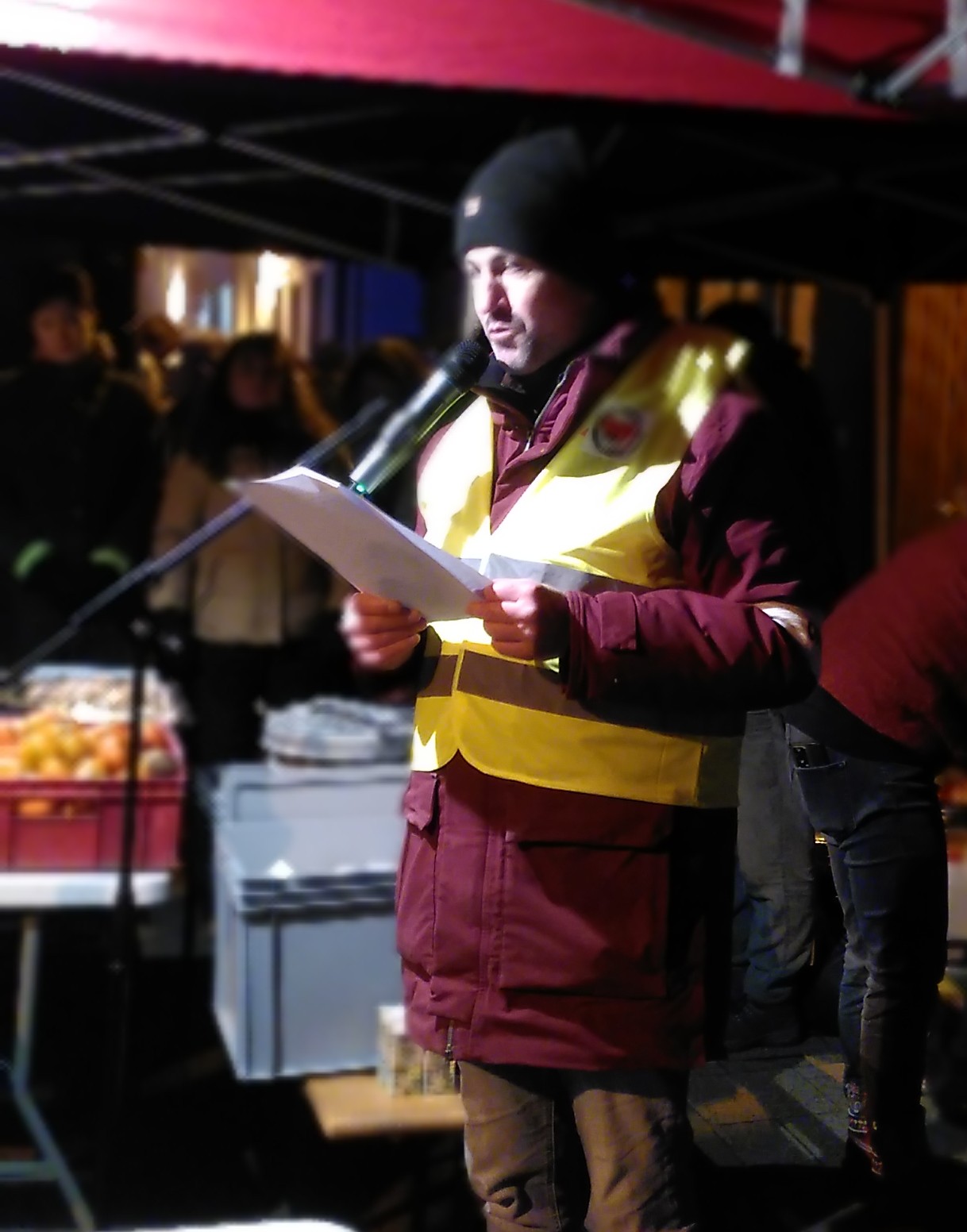 Gegen den Neujahrsempfang der AfD