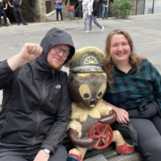 Gemeinsames Bild mit Pittiplatsch